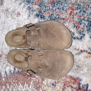 Birkenstock clog oiled leather